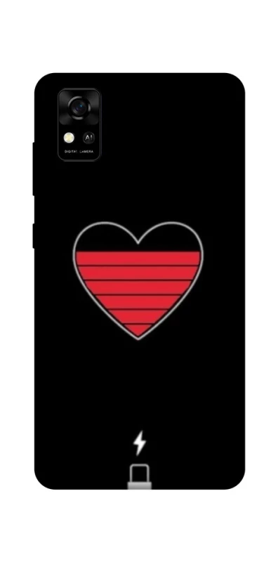Чохол на ZTE Blade A31 Charge your heart фото 1 з 1