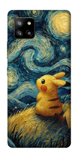 Чохол на Samsung Galaxy A42 5G Pikachu and Van Gogh фото 1 з 1
