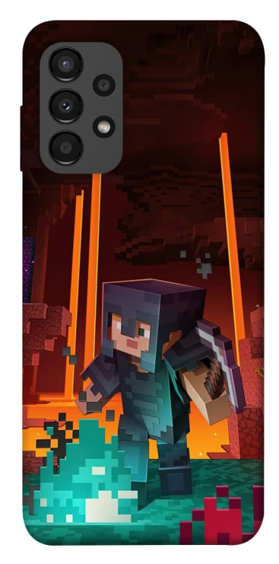 Чохол на Samsung Galaxy A13 4G Minecraft game adventure фото 1 з 1