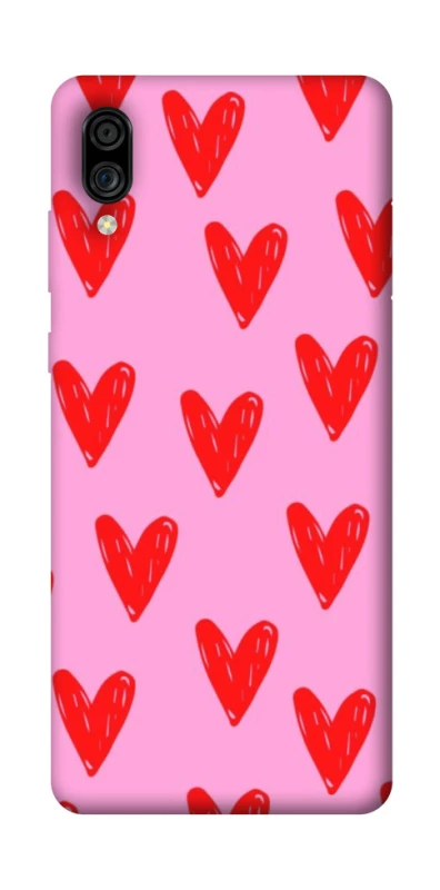 Чохол на ZTE Blade A5 (2020) Red hearts 2 фото 1 з 1