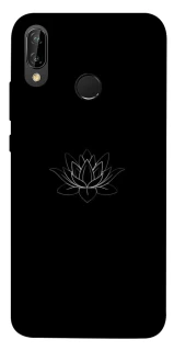 Чохол на Huawei P20 Lite Black Lotus фото 1 Чохол на Huawei P20 Lite Black Lotus фото 1 з 1