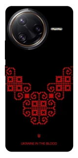 Чохол на Xiaomi Poco F7 Ultra Чорно-червона вишиванка фото 1 з 1