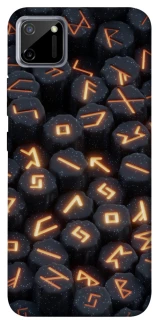 Чехол на Realme C11 Огненые руны фото 1 из 1
