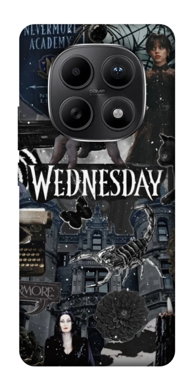 Чохол на Xiaomi Redmi Note 15 5G Wednesday Collage ver.2 фото 1 з 1