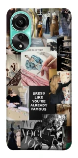 Чехол на Oppo A78 4G Fashion collage ver.11 фото 1 из 1