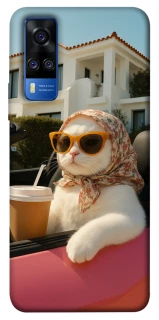 Чехол на Vivo Y51a Stylish Cat Cruise фото 1 Чехол на Vivo Y51a Stylish Cat Cruise фото 1 из 1
