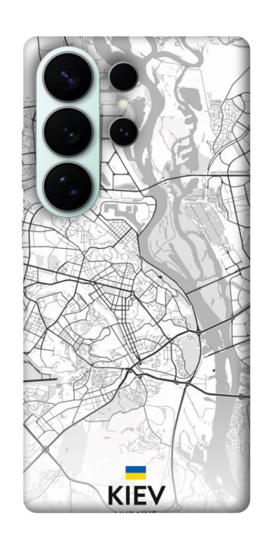 Чехол на Samsung Galaxy S26 Ultra Kiev white map фото 1 из 1