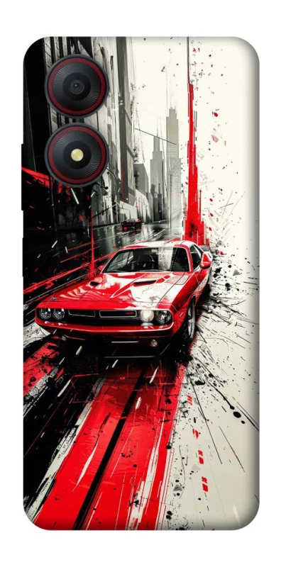 Чехол на ZTE Blade A34 4G Painted Mustang фото 1 из 1