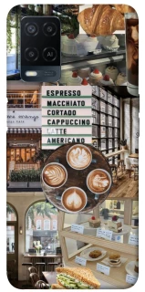 Чохол на Oppo A54 4G Coffee collage ver.5 фото 1 з 1
