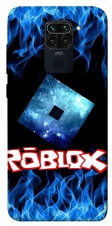 Чехол на Xiaomi Redmi Note 9 / Redmi 10X Roblox Galaxy Flame Logo фото 1 из 1
