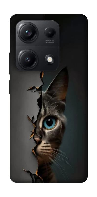 Чохол на Xiaomi Redmi Note 14S Кіт-підглядач v2 фото 1 з 1