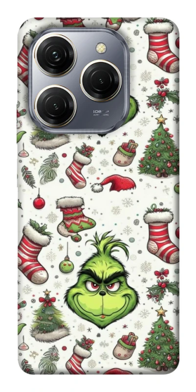 Чохол на TECNO Spark 20 Pro Grinch mood ver.3 фото 1 з 1