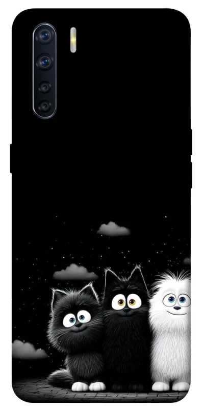 Чохол на Oppo A91 Three Cats фото 1 з 1