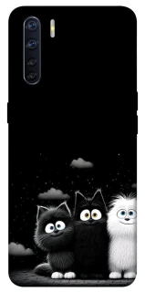Чохол на Oppo A91 Three Cats фото 1 з 1
