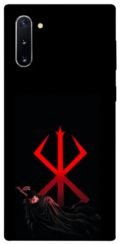 Чехол на Samsung Galaxy Note 10 Berserk Red Logo фото 1 из 1
