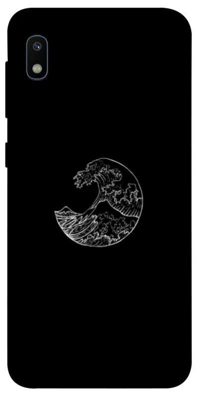 Чохол на Samsung Galaxy A10 (A105F) Black tsunami фото 1 з 1