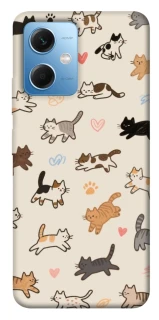 Чохол на Xiaomi Poco X5 5G Cat style ver.2 фото 1 з 1