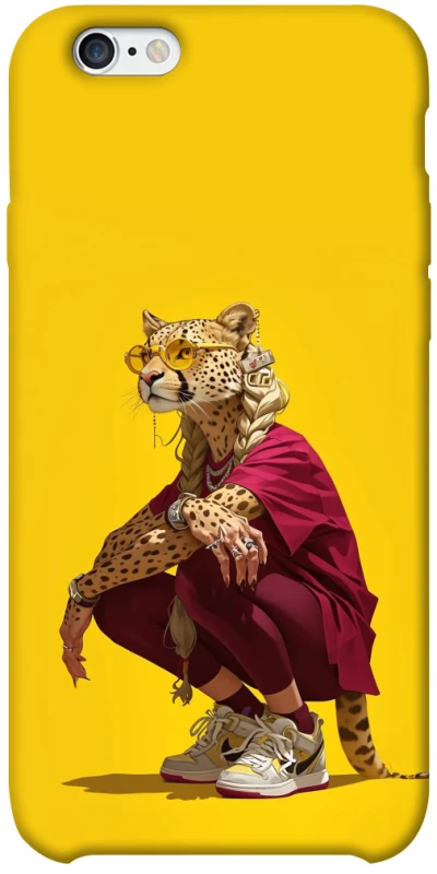 Чехол на Apple iPhone 6/6s plus (5.5") Ягуар фото 1 из 1