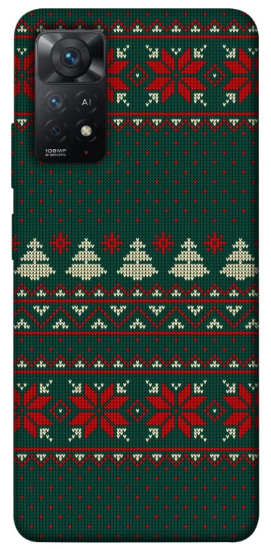 Чохол на Xiaomi Redmi Note 11 Pro 4G/5G Christmas jumper ver.4 фото 1 з 1
