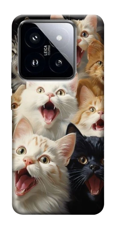Чохол на Xiaomi 14 Pro Коти фото 1 з 1
