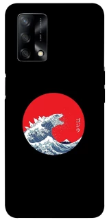 Чехол на Oppo A74 4G Волны Японии фото 1 из 1