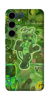 Чехол на Samsung Galaxy S25 FE Dandysworld tv green theme фото 1 из 1