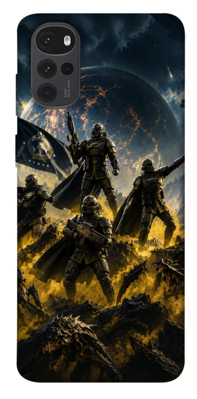 Чохол на Motorola Moto G22 HELLDIVERS фото 1 з 1
