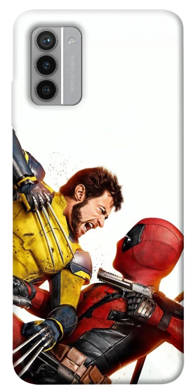 Чехол на Nokia G42 Deadpool and Wolverine фото 1 из 1