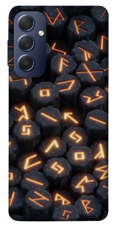 Чехол на Samsung Galaxy M54 5G Огненые руны фото 1 из 1