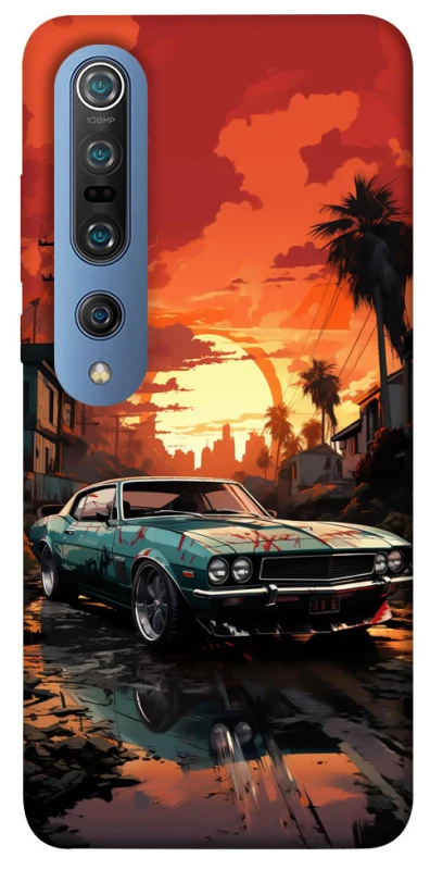 Чохол на Xiaomi Mi 10 / Mi 10 Pro Car at sunset фото 1 з 1