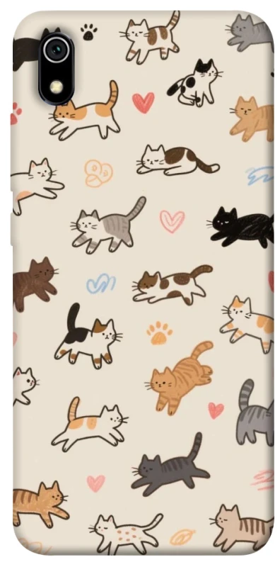 Чохол на Xiaomi Redmi 7A Cat style ver.2 фото 1 з 1