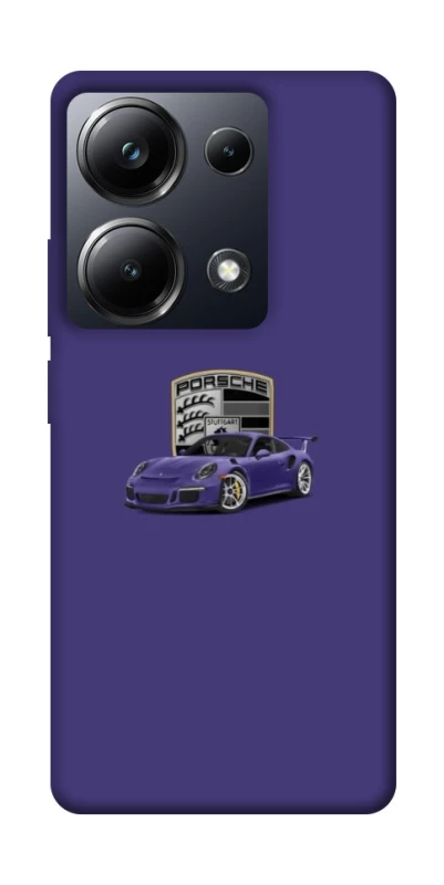 Чохол на Xiaomi Poco M6 Pro 4G Porsche purple фото 1 з 1
