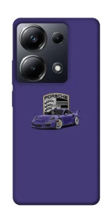 Чохол на Xiaomi Poco M6 Pro 4G Porsche purple фото 1 з 1