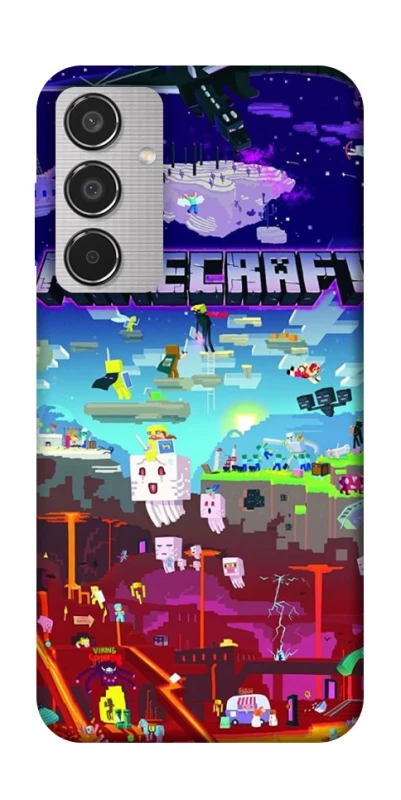 Чохол на Samsung Galaxy M35 Minecraft world фото 1 з 1