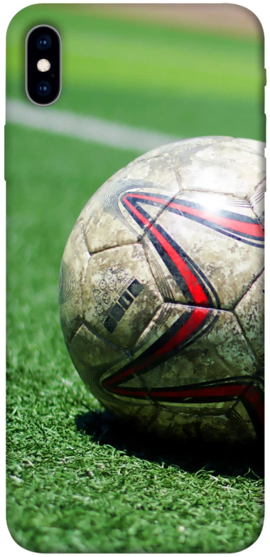 Чохол на Apple iPhone XS Max (6.5") М'яч на газоні фото 1 з 1