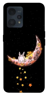 Чохол на Realme 9 4G / 9 Pro+ Moon rabbit фото 1 з 1