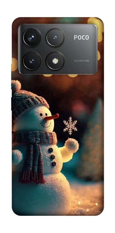 Чохол на Xiaomi Poco F6 Pro Новорічний v46 фото 1 з 1