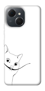 Чехол на TECNO Spark 40C Кот Дали фото 1 из 1