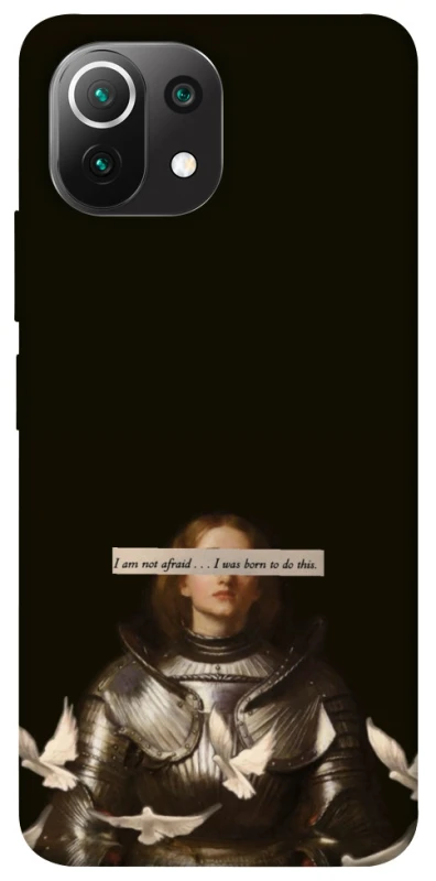 Чехол на Xiaomi Mi 11 Lite Not afraid фото 1 из 1