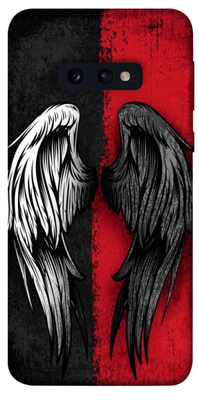 Чехол на Samsung Galaxy S10e Angel and Devil фото 1 из 1
