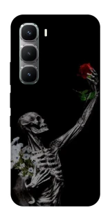 Чохол на Infinix Hot 60 Pro Skeleton vs Rose фото 1 з 1