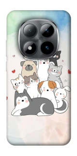 Чохол на Xiaomi Redmi Note 15 Pro 5G Funny Pets ver.2 фото 1 з 1