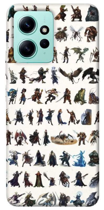 Чехол на Xiaomi Redmi Note 12 4G Character Selection фото 1 из 1