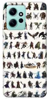 Чехол на Xiaomi Redmi Note 12 4G Character Selection фото 1 из 1