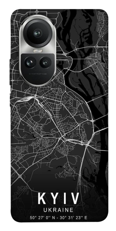 Чохол на Oppo Reno 10 Kyiv map фото 1 з 1