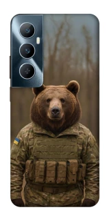 Чехол на Realme C65 4G Медведь защитник фото 1 из 1