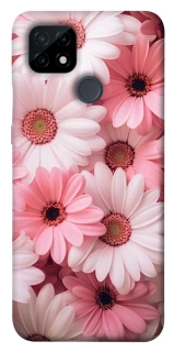 Чехол на Realme C21 Розовые цветы v2 фото 1 из 1