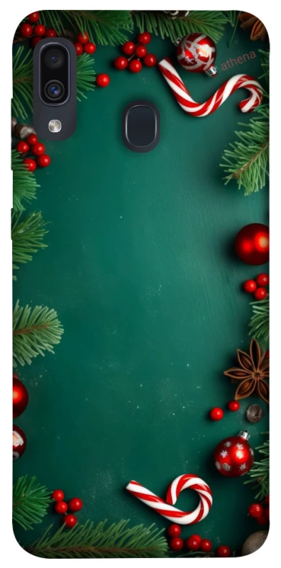 Чохол на Samsung Galaxy A20 / A30 Новорічний v35 фото 1 з 1