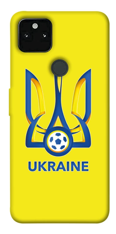 Чехол на Google Pixel 5A Футбольный Герб фото 1 из 1