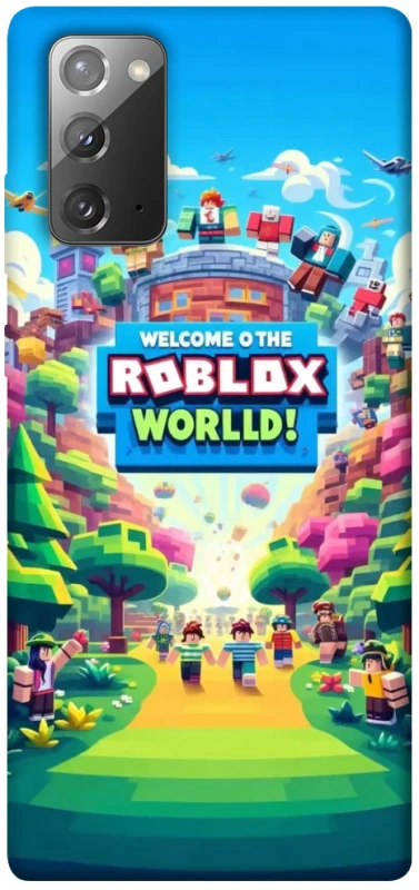Чохол на Samsung Galaxy Note 20 Roblox World фото 1 з 1